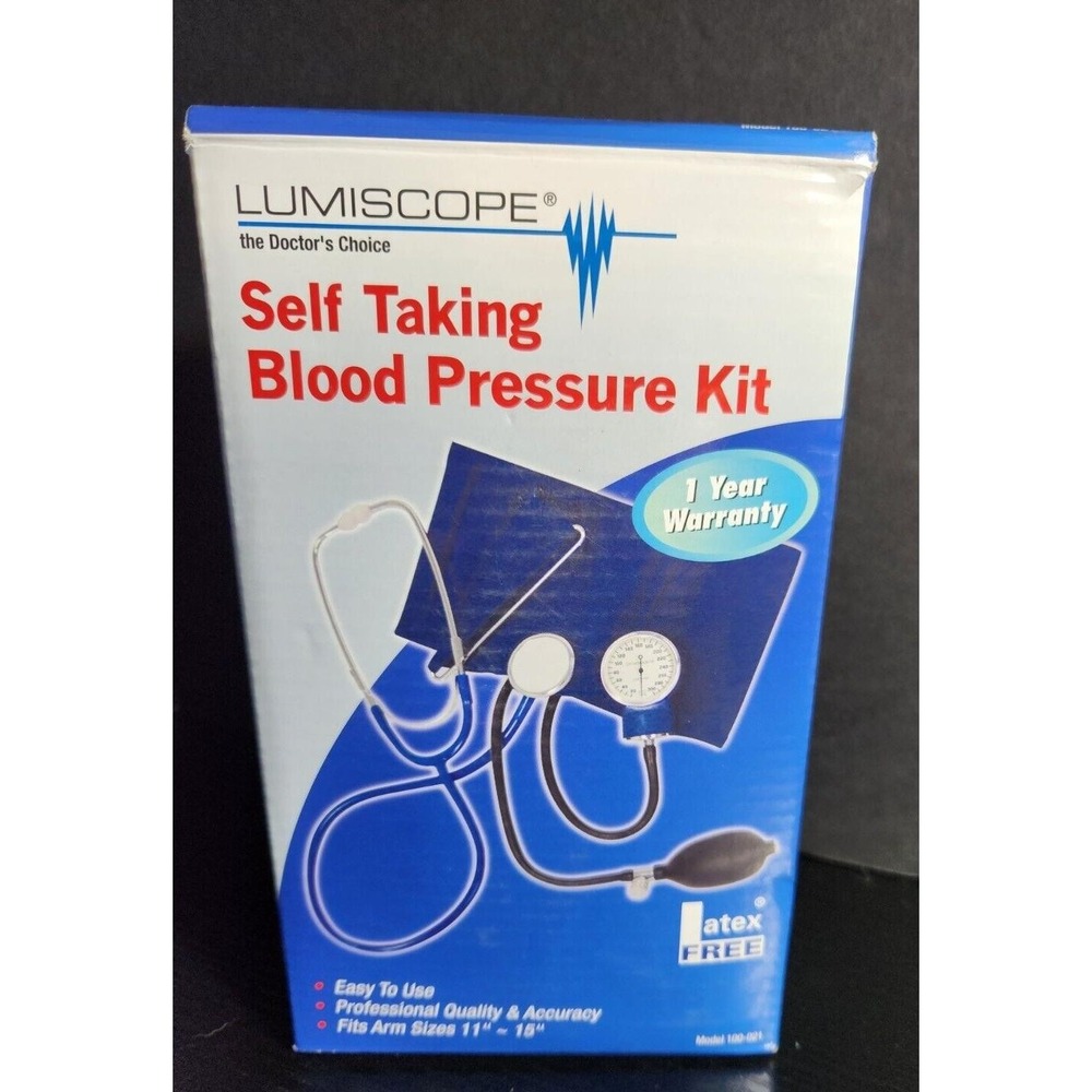 NEW in box NIB Self Taking‎ Blood Pressure Kit Lumiscope